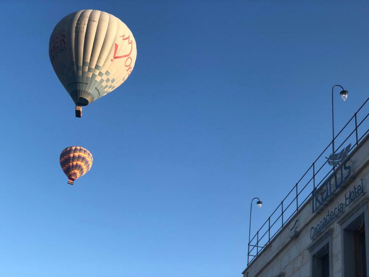 Ikarus Cappadocia Hotel Uchisar Exterior foto
