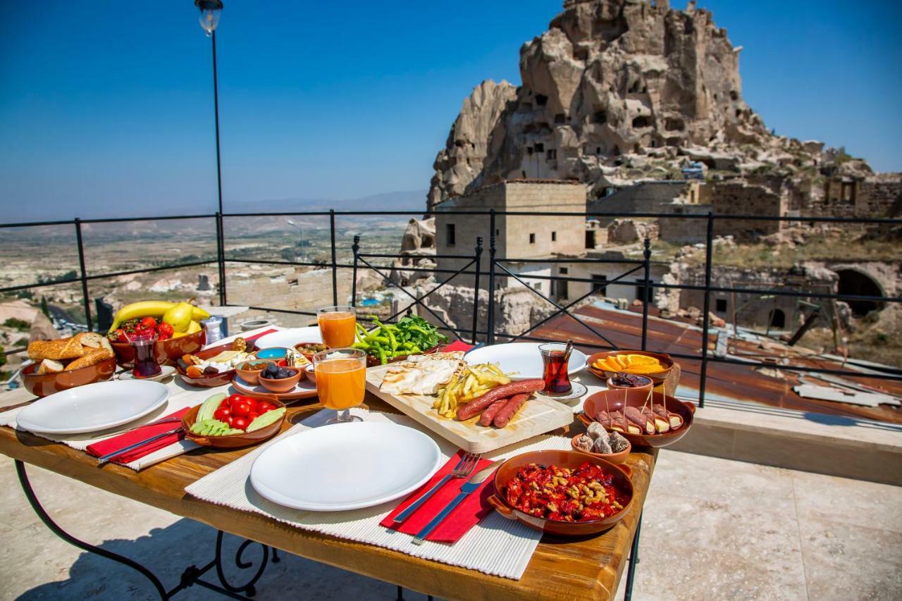 Ikarus Cappadocia Hotel Uchisar Exterior foto